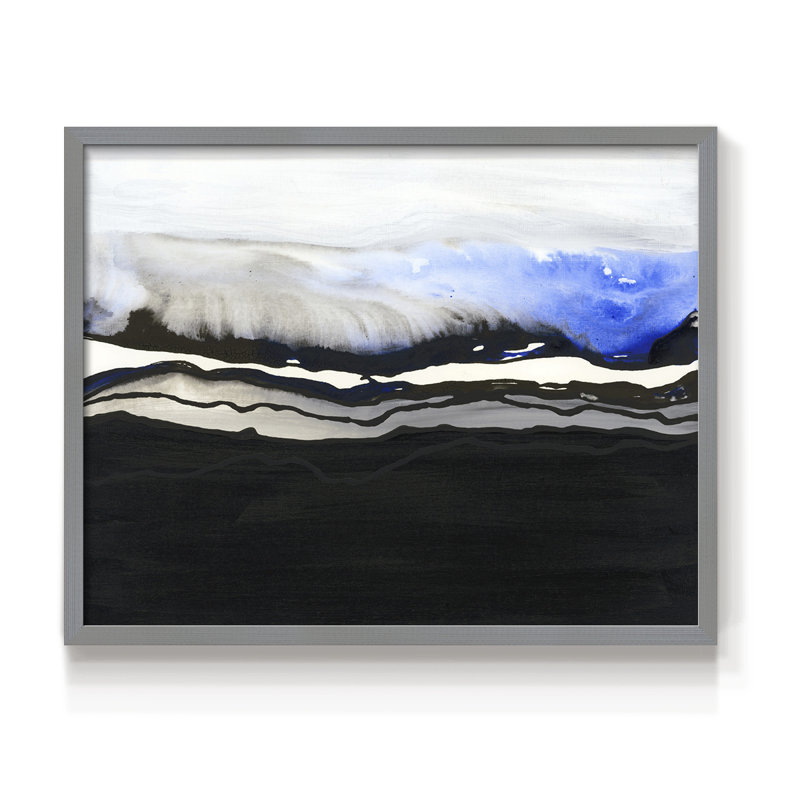 It's about Time VII -Framed Print - Restickable, Grey, 16" H x 20" W
