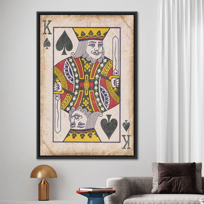 Print on Canvas, Framed Print without Mat, 60 cm H x 90 cm W, Black