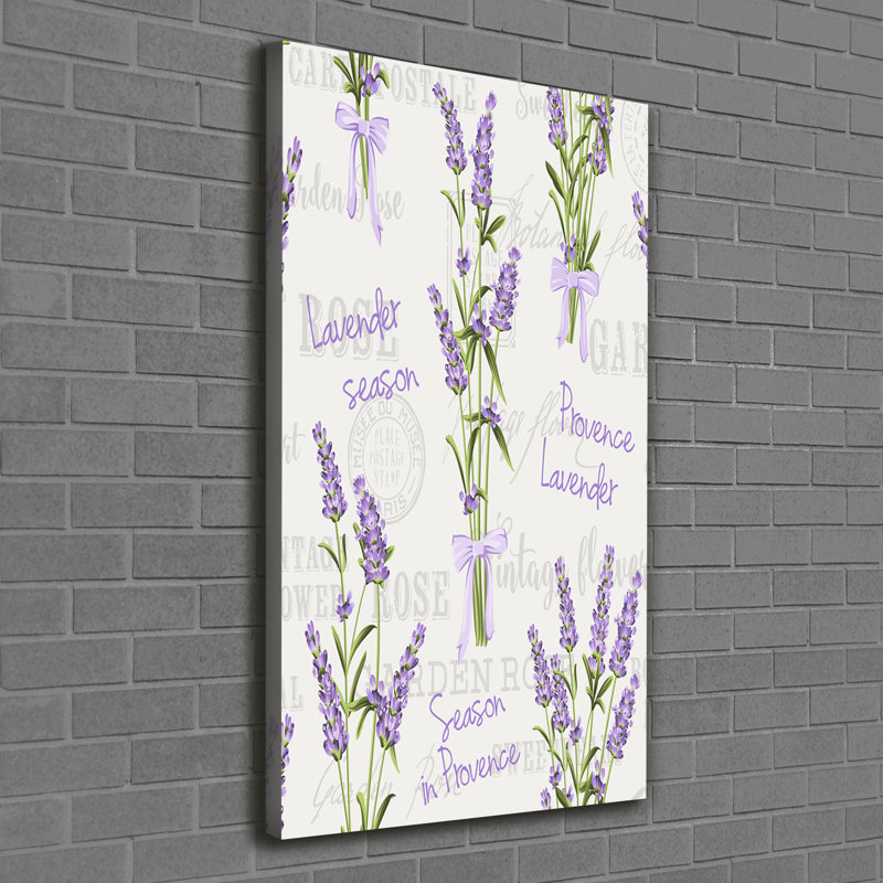 Lavender - Wrapped Canvas Print