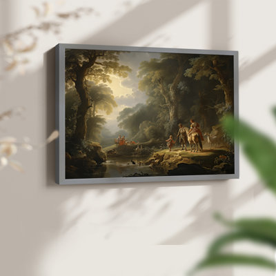 Faune - XIXème - Reproduction encadrée - Restickable