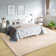 Sumana Faux Fur Washable Indoor Rug