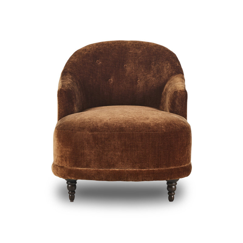 Chaise longue Bernay Denson, Polyester Altair Sienna