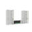 130”W TV Stand Entertainment Center With Fireplace-1536458131