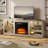 Alazik TV Stand for TVs up to 65" with Electric Fireplace Included-156225707