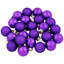 Ornements en forme de boule de Noël 24 carats à 2 finitions-2012356228