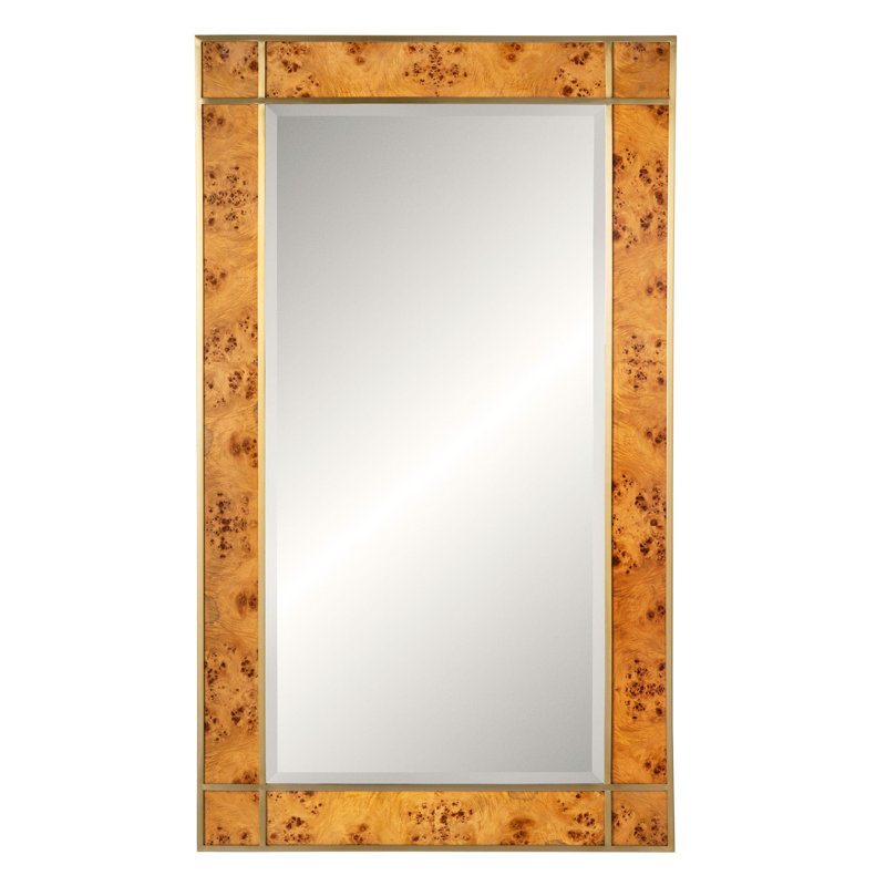 Brixton Rectangle Metal Beveled Mirror