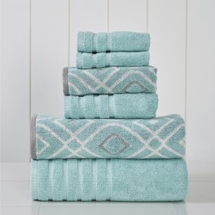 Caro Home Emma Ivory Linen 6 Pc. Towel Set, Bath Towels, Household