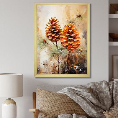 Épinette, pin, forêt, art mural