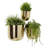 Magdalena 3-Piece Round Iron Wall Planters-2059334782
