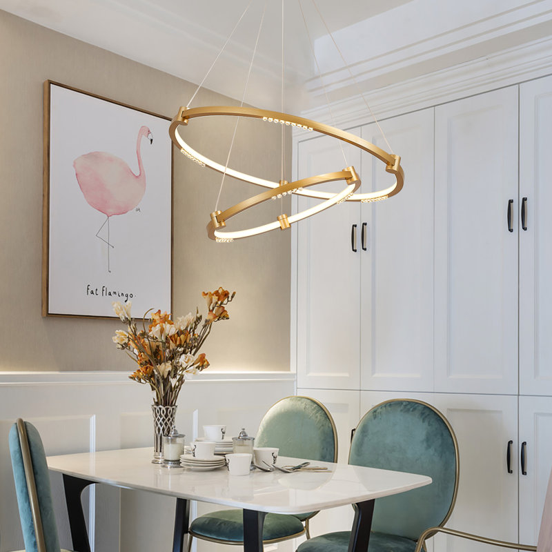 Sabb 2 - Light Geometric LED Chandelier