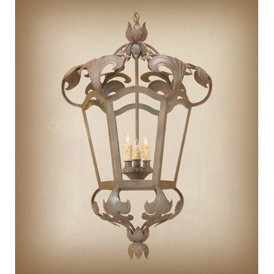 Mélanie 3 - Light Dimmable Lantern Geometric Chandelier