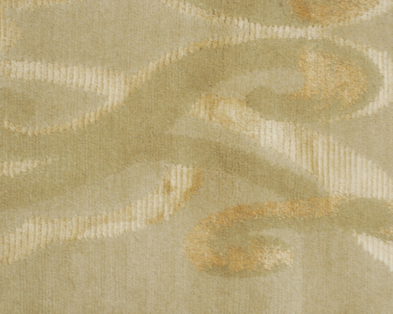Assumed Damask Area Rug in Gray/Green