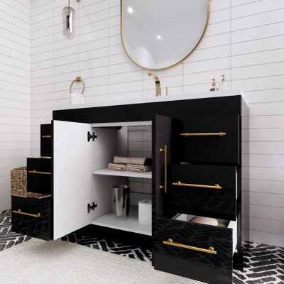 Meuble-lavabo simple l 48 po Spring