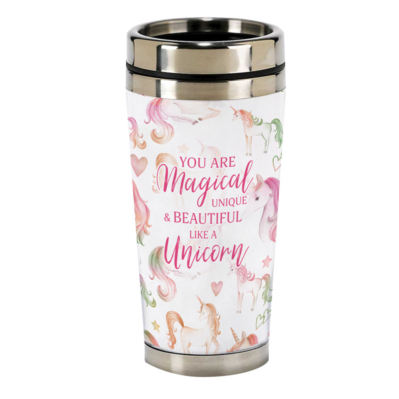 Tasse de voyage à double paroi 16 oz You Are Magical SS