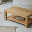 Solid Wood Four Leg Coffee Table