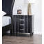 Table de chevet 1 pièce Glam