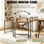 L-Shaped Metal Base Computer Desk-126450029