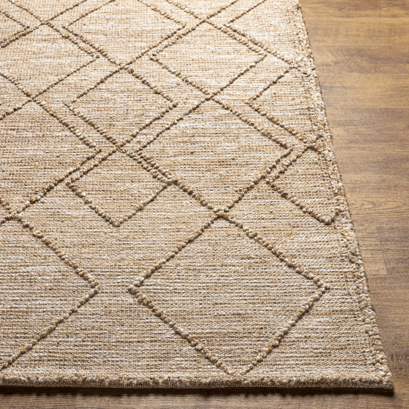 Geometric Indoor Rug, Rectangle 2' x 3'