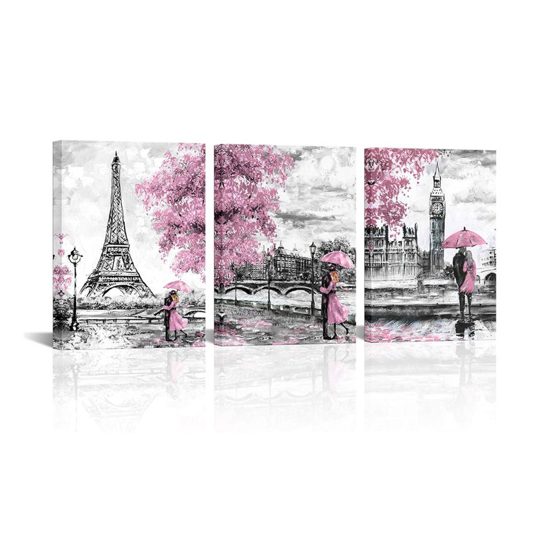 3 Piece Wrapped Canvas Print