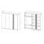 4 Door Manufactured Wood Wardrobe
