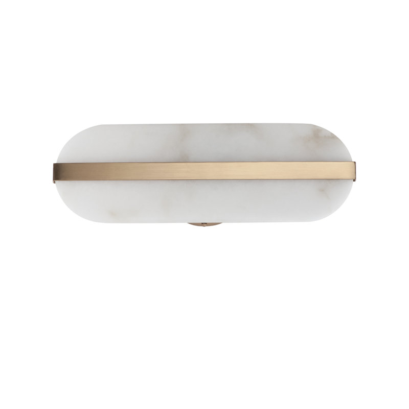 Stonewall 1 - Light LED Armed Sconce