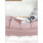 Plush Microfiber Pillow Insert (7in Height) - Water-Resistant, Machine-Washable Cushion Core - Pink-1719186115