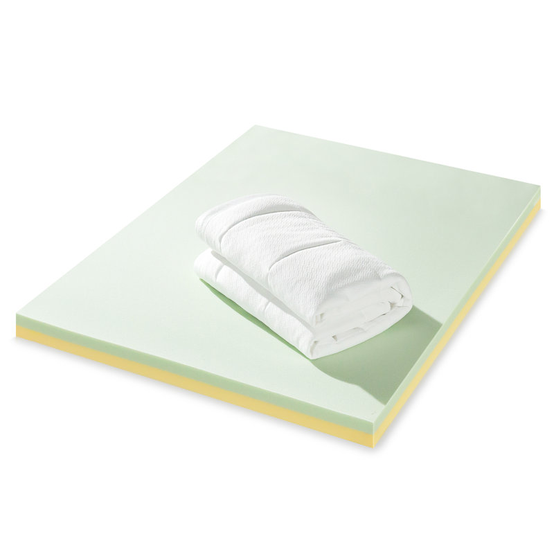 Surmatelas en mousse à mémoire de forme Zinus Cloud, Double, 2"