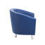 Pyrmont Faux Leather Barrel Chair-27962297