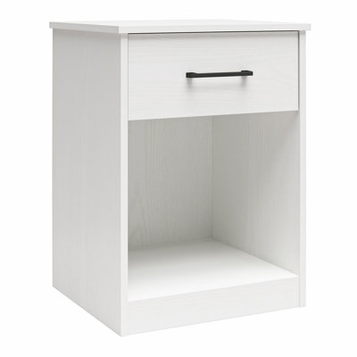 45cm W Manufactured Wood Bedside Table