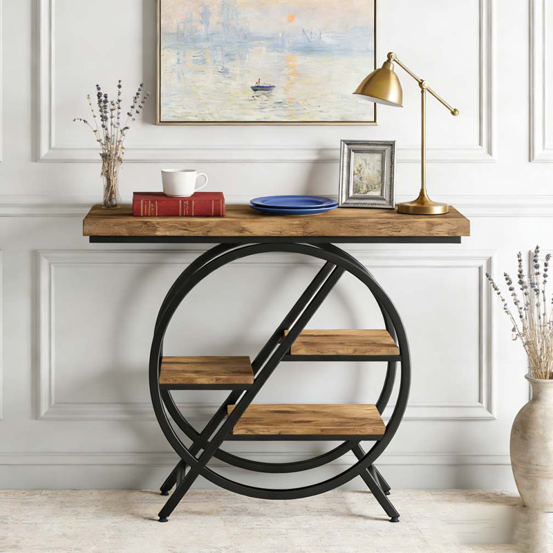Console, table de vestibule fonctionnelle
