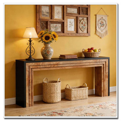 Console moderne avec structure stable et durable