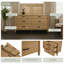 Commode Dawes en chêne naturel 64 po Dawes