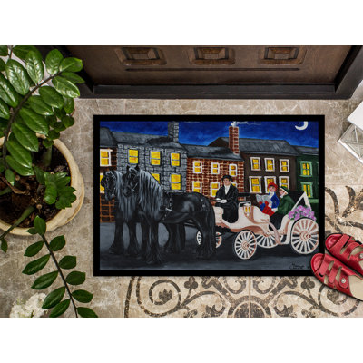 Troxelville Non-Slip Outdoor Doormat
