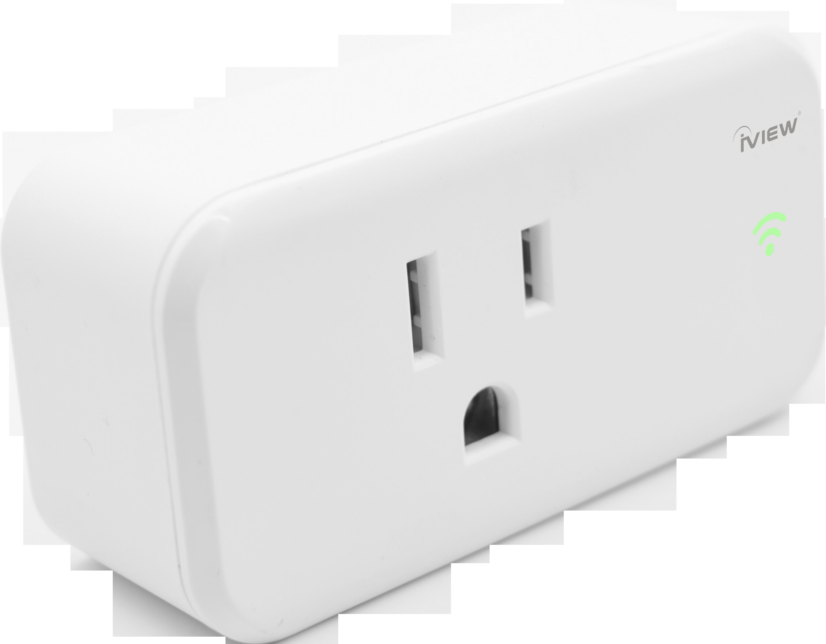 iVIEW ISC100 Smart Wi-Fi Socket Double Pack 