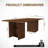Bright 78.74'' Rectangular Dining Table
