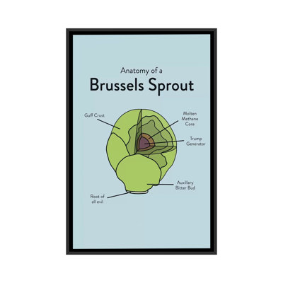 «Brussels» par Stephen Wildish, impression sur toile tendue