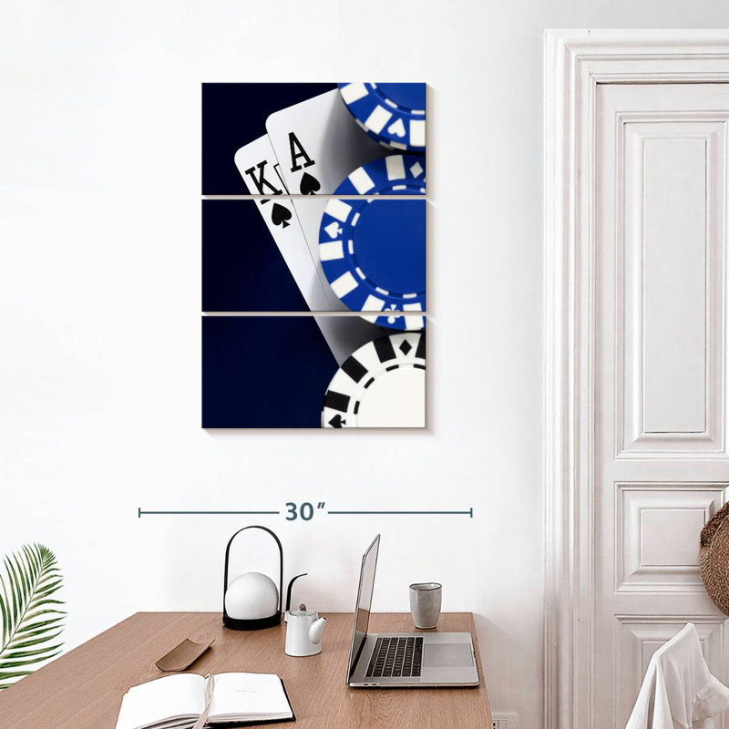 Senne Royal Flush All In, 32" H x 20" W