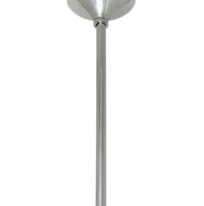 Atlas Ceiling Fan Downrod, Polished Chrome, 72" H