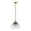Luminaire suspendu en laiton 1 lumière Rubenia