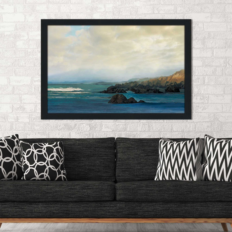 «Distant Horizons» par Mike Calascibetta, impression encadrée, H 21,5 po x l 27,5 po x P 0,75 po