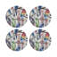 Cockatoo Fantasia Pebble 16" Vinyl Placemat