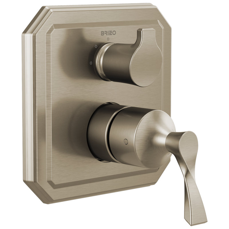 Virage® Pressure Balance Valve with Integrated 3-Function Diverter Trim, Brushed Nickel