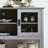 Functional Sideboard Buffet Table with Storage