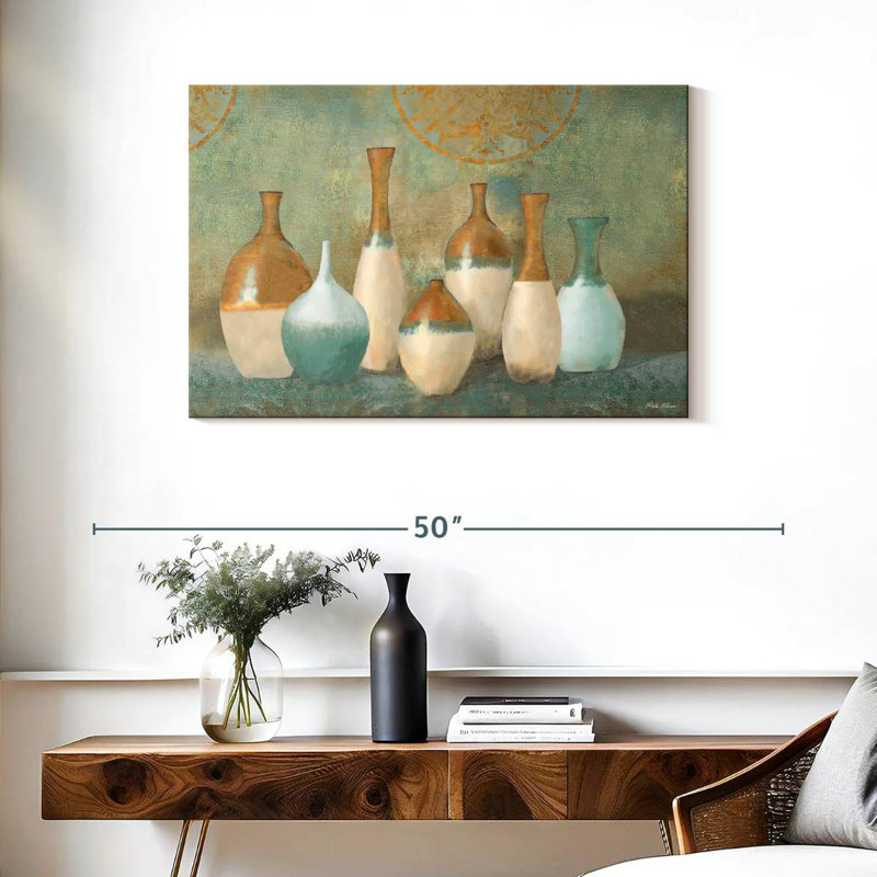 Senne Ivory Vessels, 24" H x 36" W