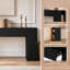 Console de 78,7 pouces, noire-134155778