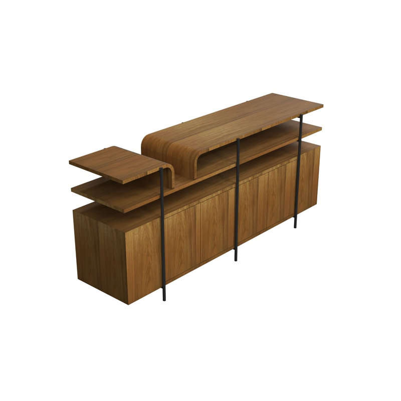 Cascade 66.93'' W Buffet, Louro Freijo