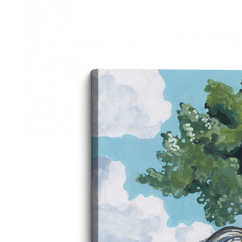 «A Tree That Adapts to change» par Kate Jarvik, reproduction d'art sur toile, H 12 po x l 12 po
