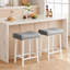 Bar Stool with Solid Wood Frame