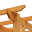 59'' W x 23.75'' D Solid Wood Arbour in Yellow