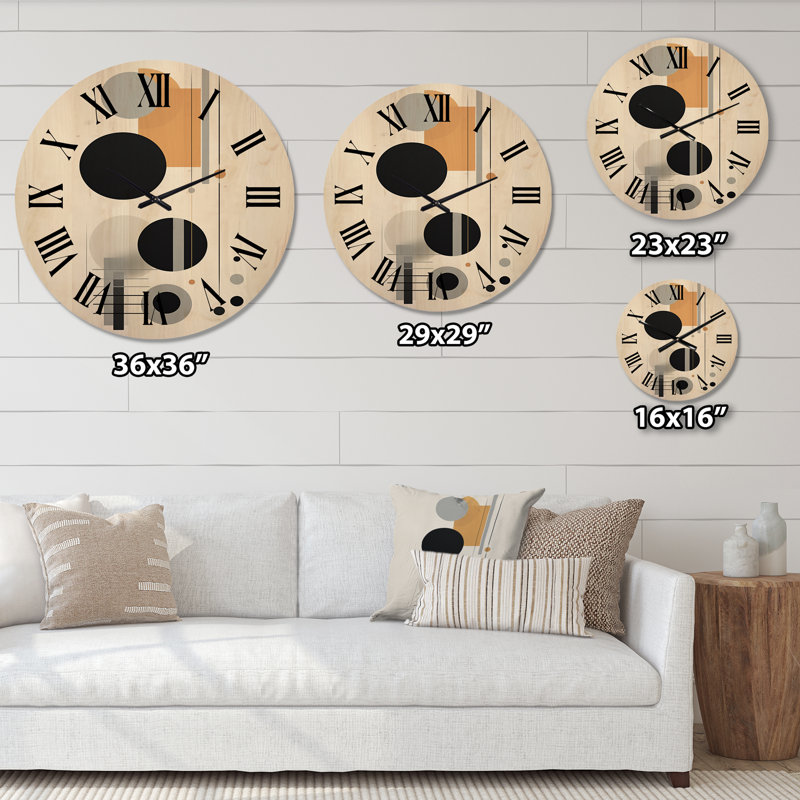 Horloge murale Sandrine, Moyenne